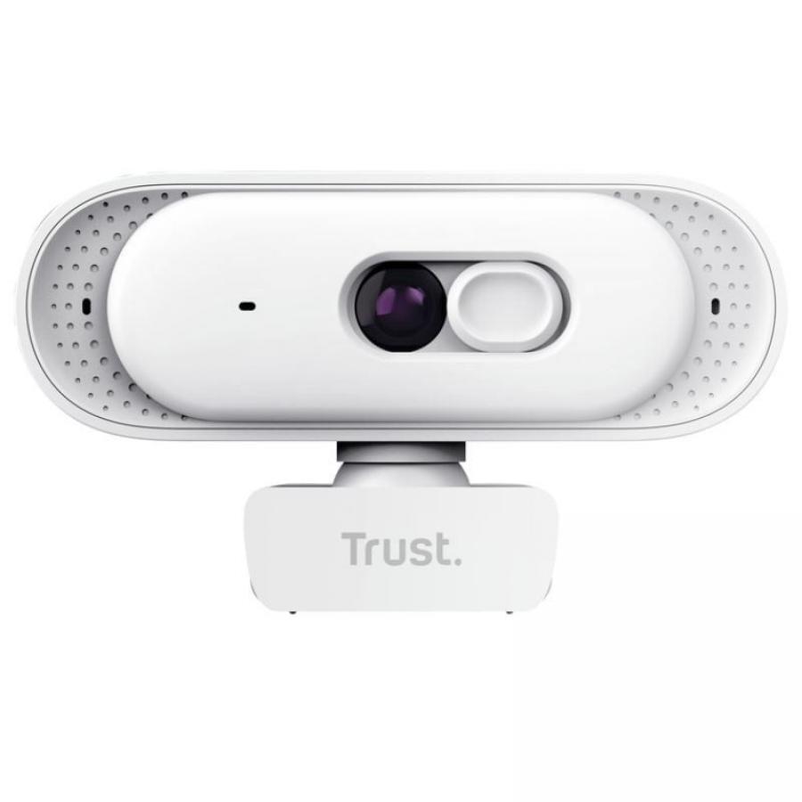Webcam Trust Tomar 2K 26180/ 2560 x 1440 QHD/ Blanca