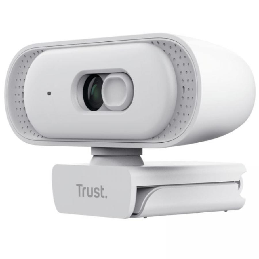 Webcam Trust Tomar 2K 26180/ 2560 x 1440 QHD/ Blanca