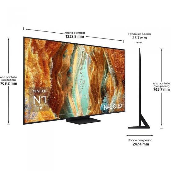 Televisor Samsung Neo QLED QN70F TQ55QN70FAU 55'/ Ultra HD 4K/ Smart TV/ WiFi