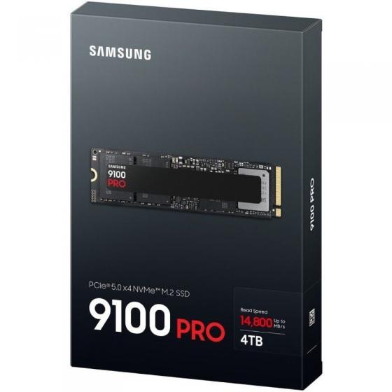 Disco SSD Samsung 9100 PRO 4TB/ M.2 2280 PCIe Gen5/ Full Capacity