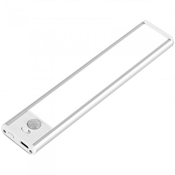 Barra de Luz Magnética con Sensor de Movimiento Muvit iO MIOCAB001/ 3 Modos de Luz/ con Batería/ Blanca