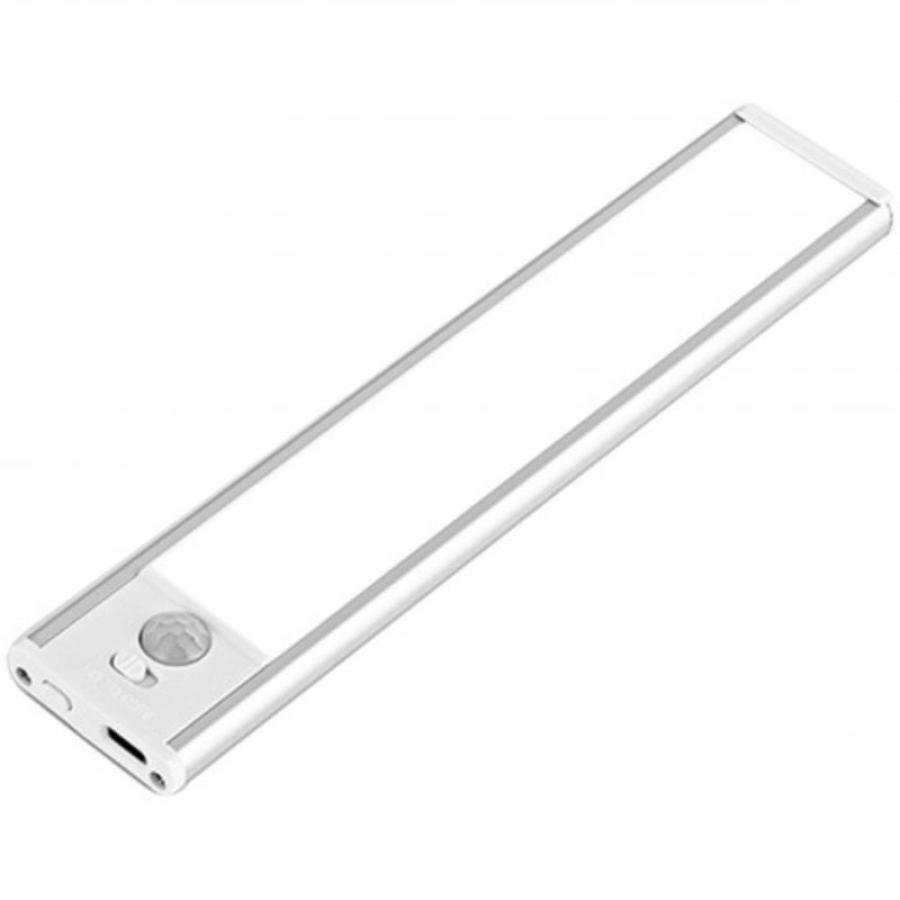 Barra de Luz Magnética con Sensor de Movimiento Muvit iO MIOCAB002/ 3 Modos de Luz/ con Batería/ Blanca