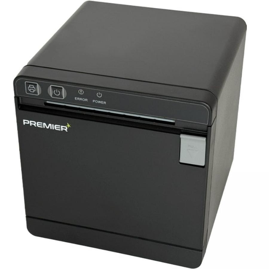 Impresora de Tickets Premier ITP-Front II/ Térmica/ Ancho papel 80mm/ USB-Ethernet/ Negra