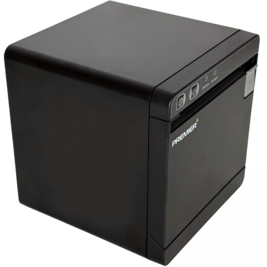 Impresora de Tickets Premier ITP-Front II/ Térmica/ Ancho papel 80mm/ USB-Ethernet/ Negra