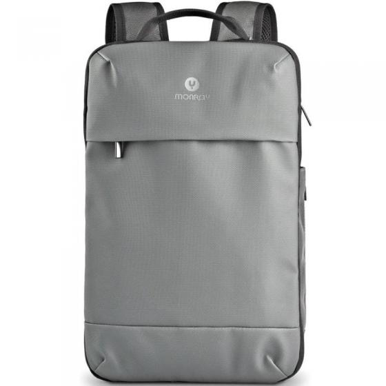 Mochila Expansible NGS Monray Sacks Horizon para Portátiles hasta 14'/ Impermeable/ Gris