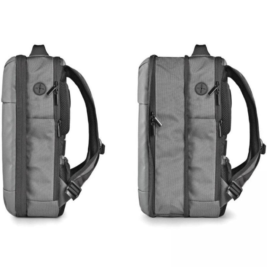 Mochila Expansible NGS Monray Sacks Horizon para Portátiles hasta 14'/ Impermeable/ Gris