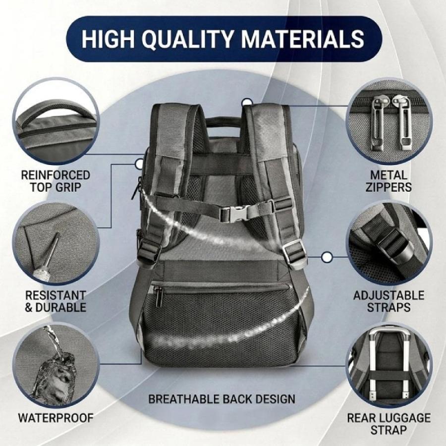 Mochila Expansible NGS Monray Sacks Horizon para Portátiles hasta 14'/ Impermeable/ Gris