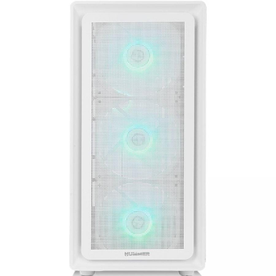 Caja Gaming Semitorre Nox Hummer AERO/ Blanca