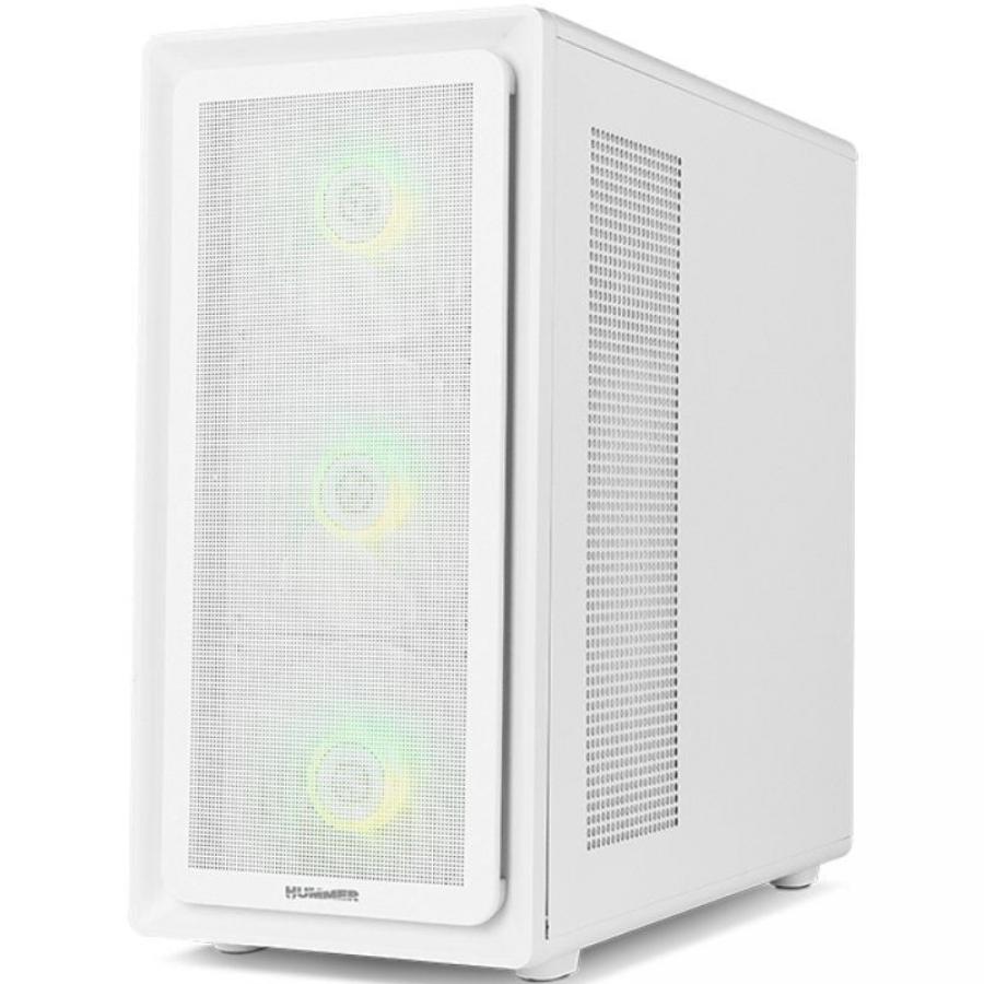 Caja Gaming Semitorre Nox Hummer AERO/ Blanca