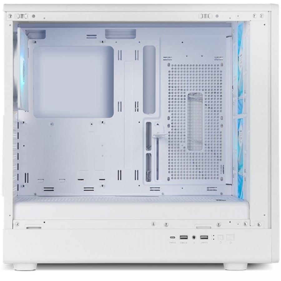 Caja Gaming Semitorre Nox Hummer AERO/ Blanca