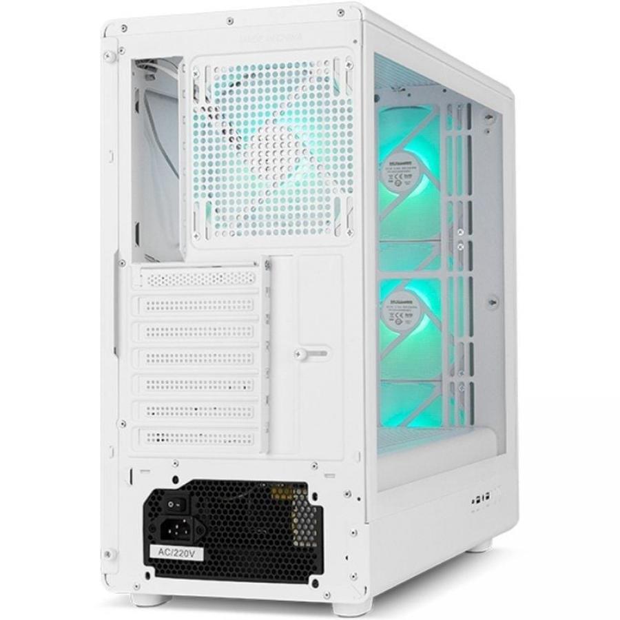 Caja Gaming Semitorre Nox Hummer AERO/ Blanca