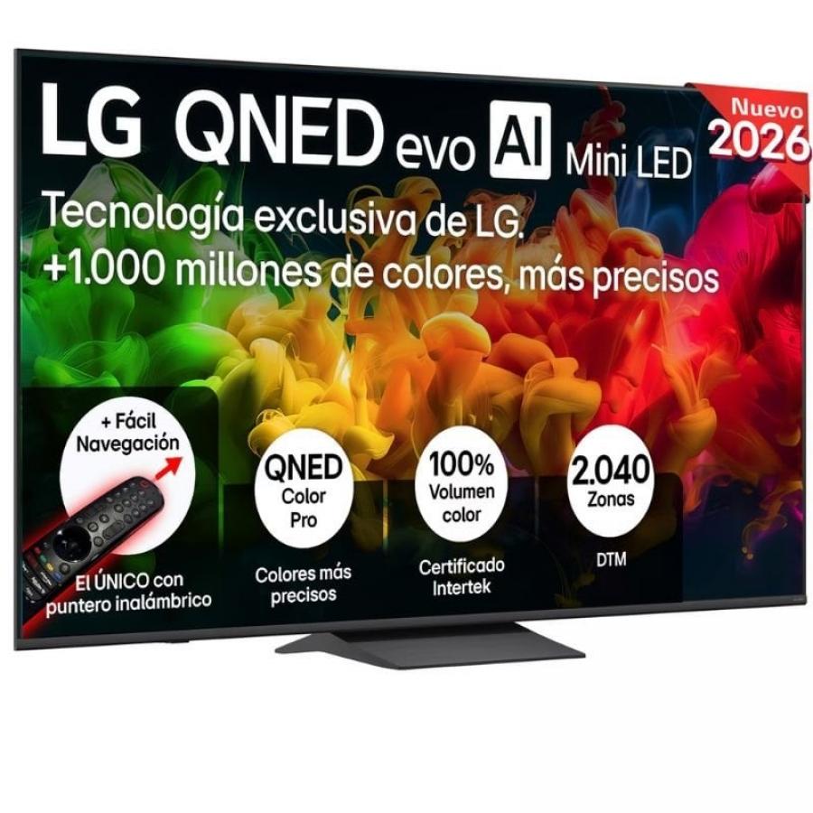 Televisor LG QNED evo AI QNED8EB Mini LED 75QNED8EB3A 75'/ Ultra HD 4K/ Smart TV/ WiFi