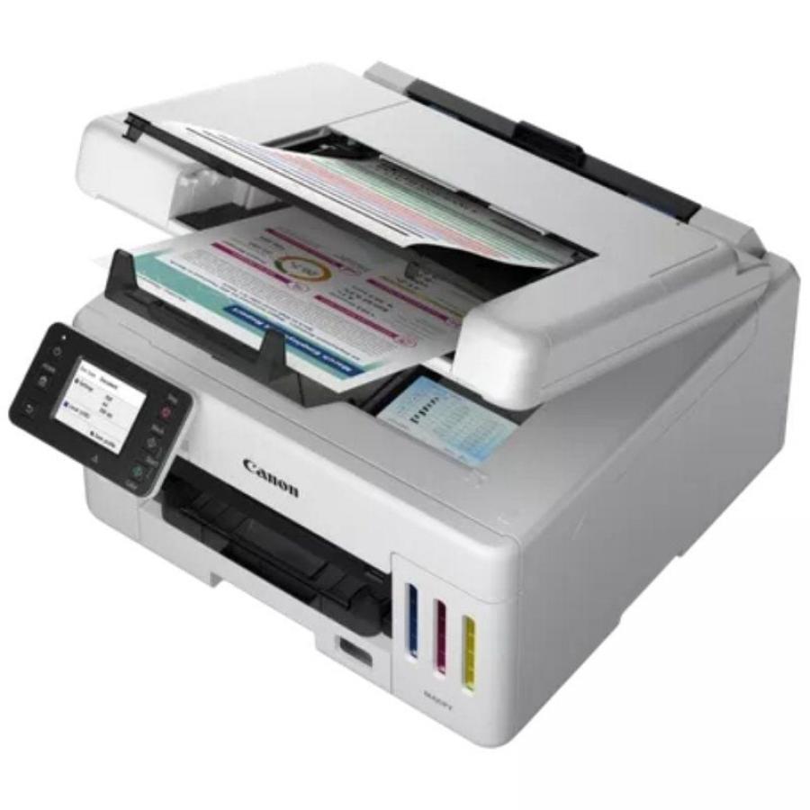 Multifunción Recargable Canon MAXIFY GX6550 MegaTank WiFi/ Dúplex/ Blanca