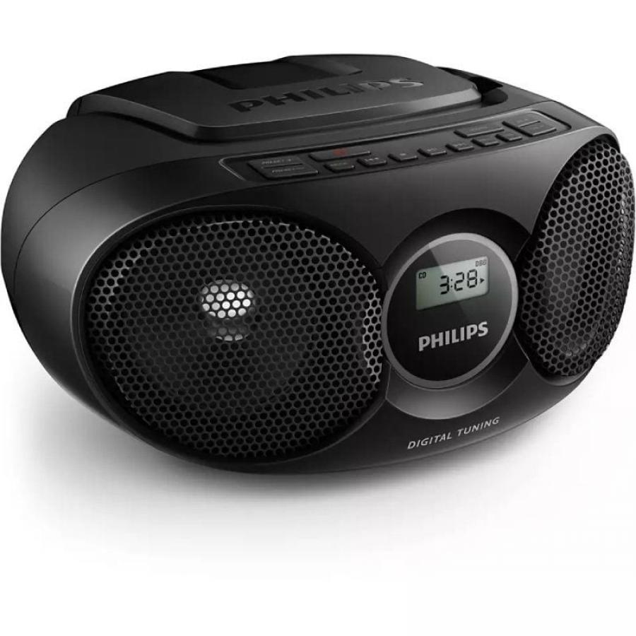 Radio CD Philips AZ215B/12/ 3W/ Negra
