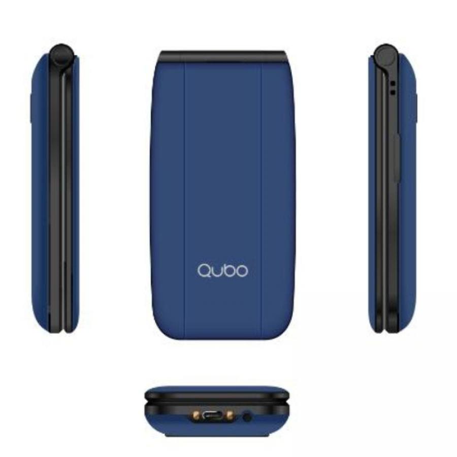 Teléfono Móvil Qubo NEONW-BL 4G para Personas Mayores/ Azul