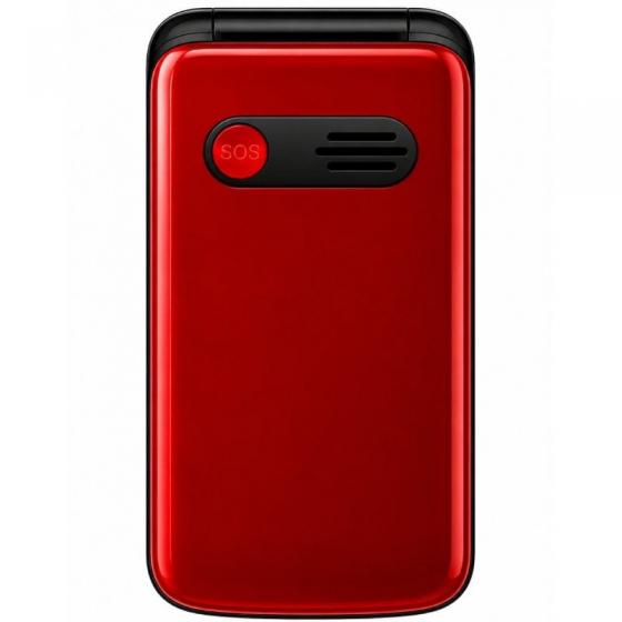 Teléfono Móvil Qubo X-247RDC 4G para Personas Mayores/ Rojo