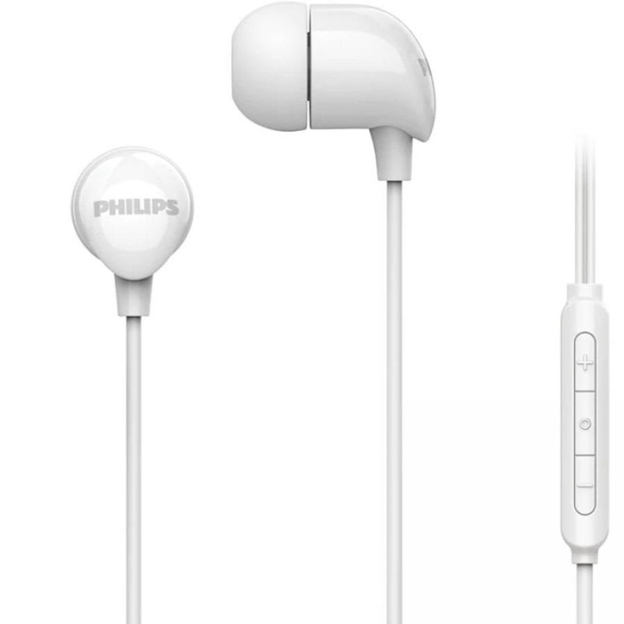 Auriculares Intrauditivos Philips TAE2146WT/ con Micrófono/ USB Tipo-C/ Blancos