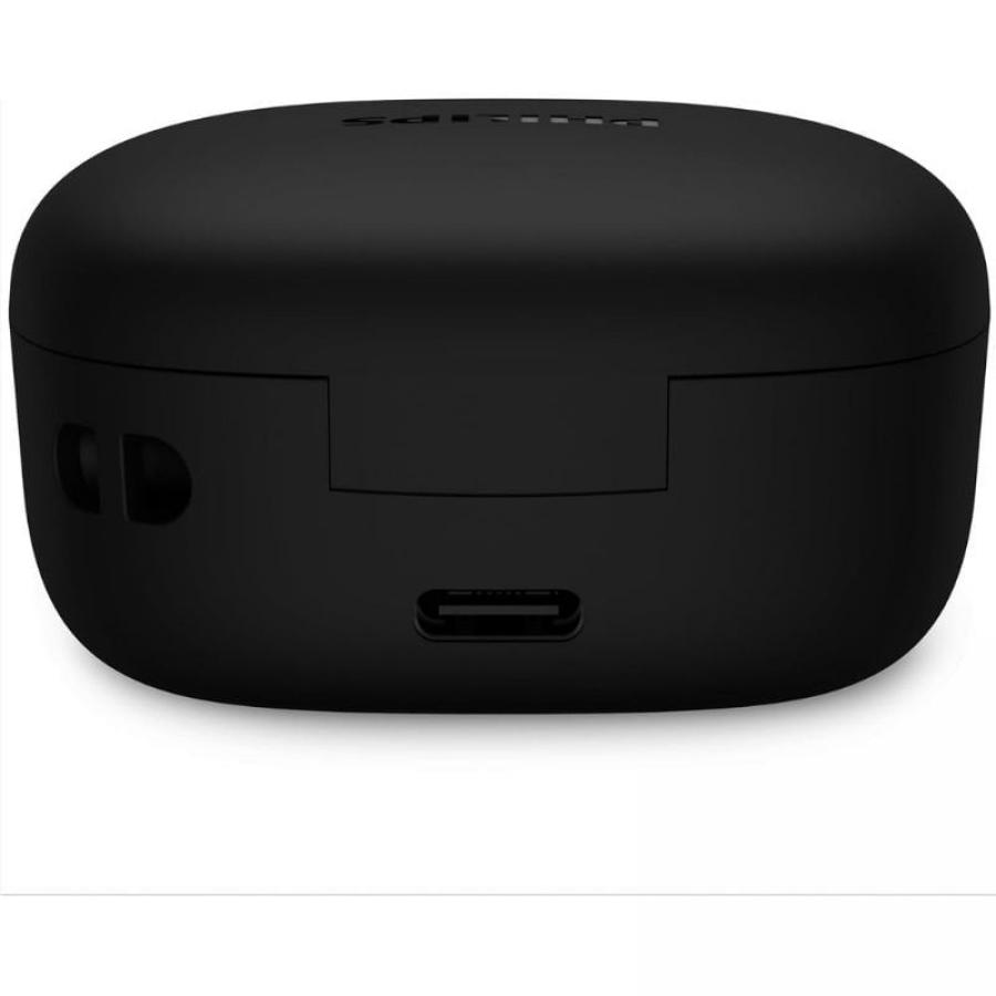 Auriculares Bluetooth Philips TAT2100BK con estuche de carga/ Autonomía 8h/ Negros