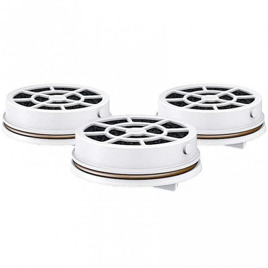 Filtro de Carbón FAST DISK Laica FD03A/ Pack de 3 Unidades/ Compatibilidad Flown go