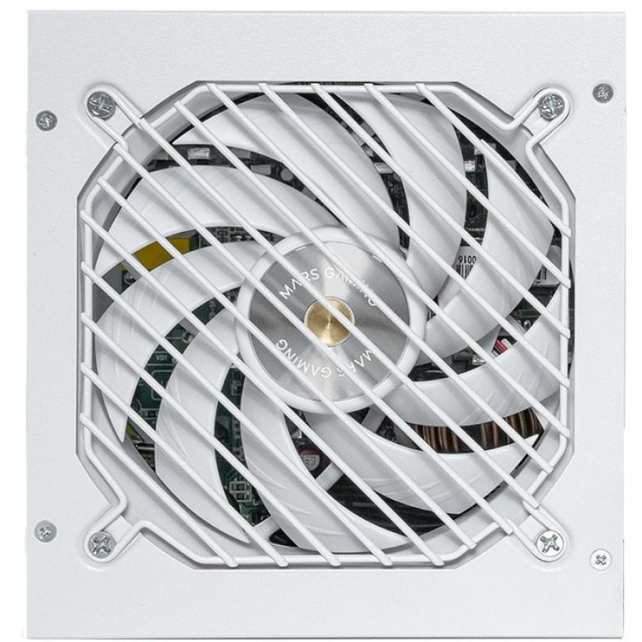Fuente de Alimentación Mars Gaming MPB650PSI/ 650W/ Ventilador 12cm/ 80 Plus Gold/ Blanca