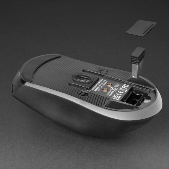 Ratón Gaming Mars Gaming MMW-Elite/ Batería Recargable/ Hasta 20000 DPI
