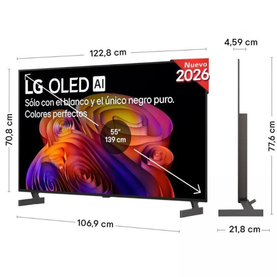Televisor LG OLED AI B6 OLED55B6ELC 55'/ Ultra HD 4K/ Smart TV/ WiFi