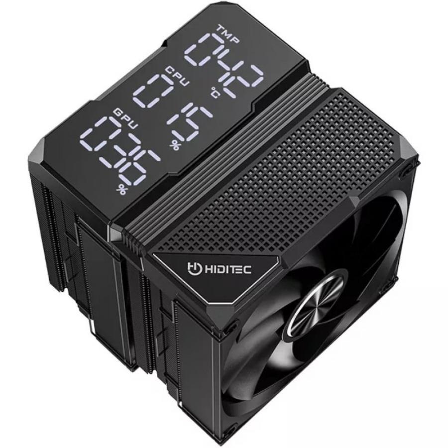 Ventilador con Disipador Hiditec DC40 Pro/ 12cm