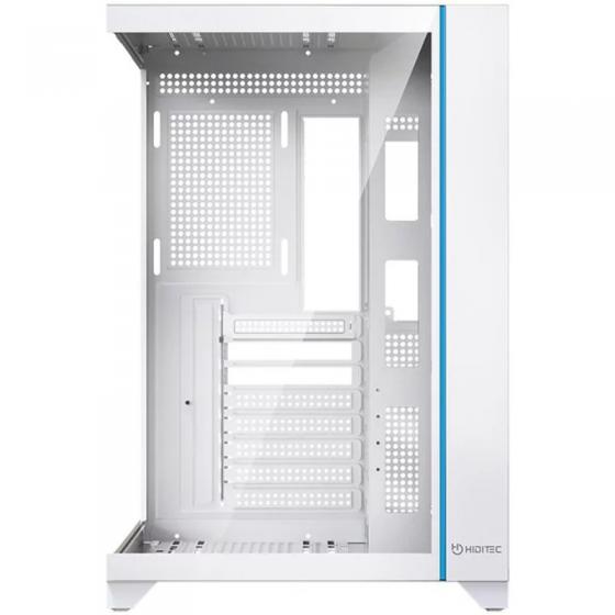 Caja Gaming Semitorre Hiditec H3 Pro// Blanca