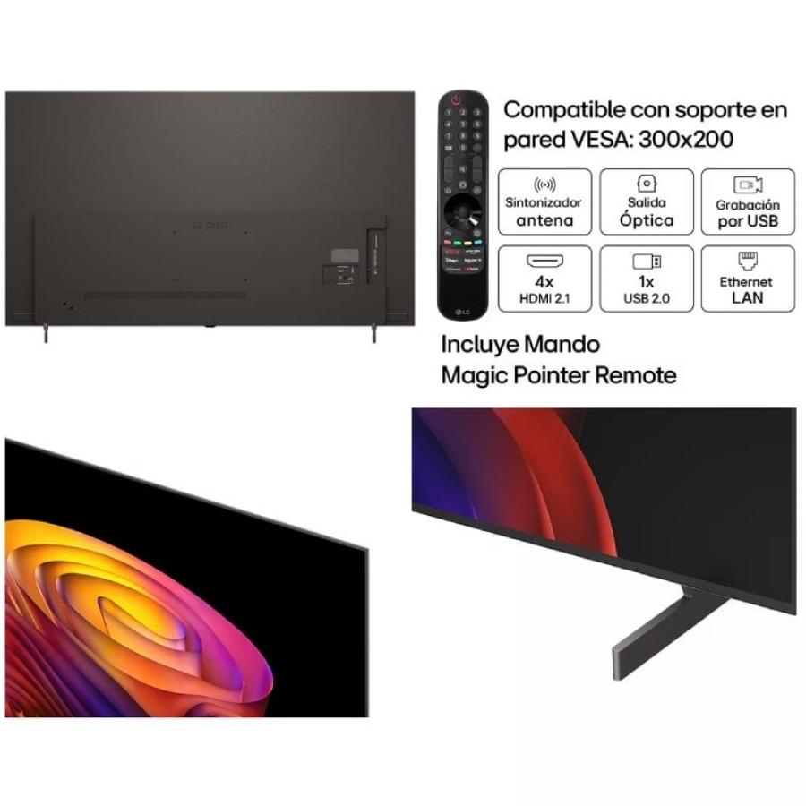 Televisor LG OLED AI B6 OLED77B6ELC 77'/ Ultra HD 4K/ Smart TV/ WiFi