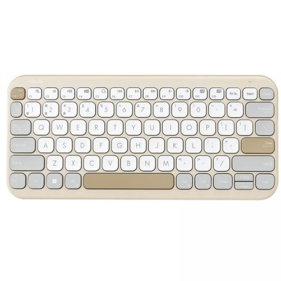 Teclado Inalámbrico Asus Marshmallow KW100/ Beige