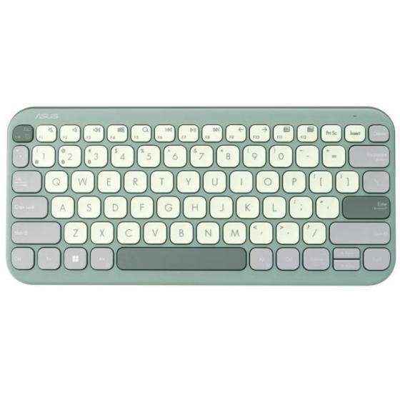 Teclado Inalámbrico Asus Marshmallow KW100/ Verde