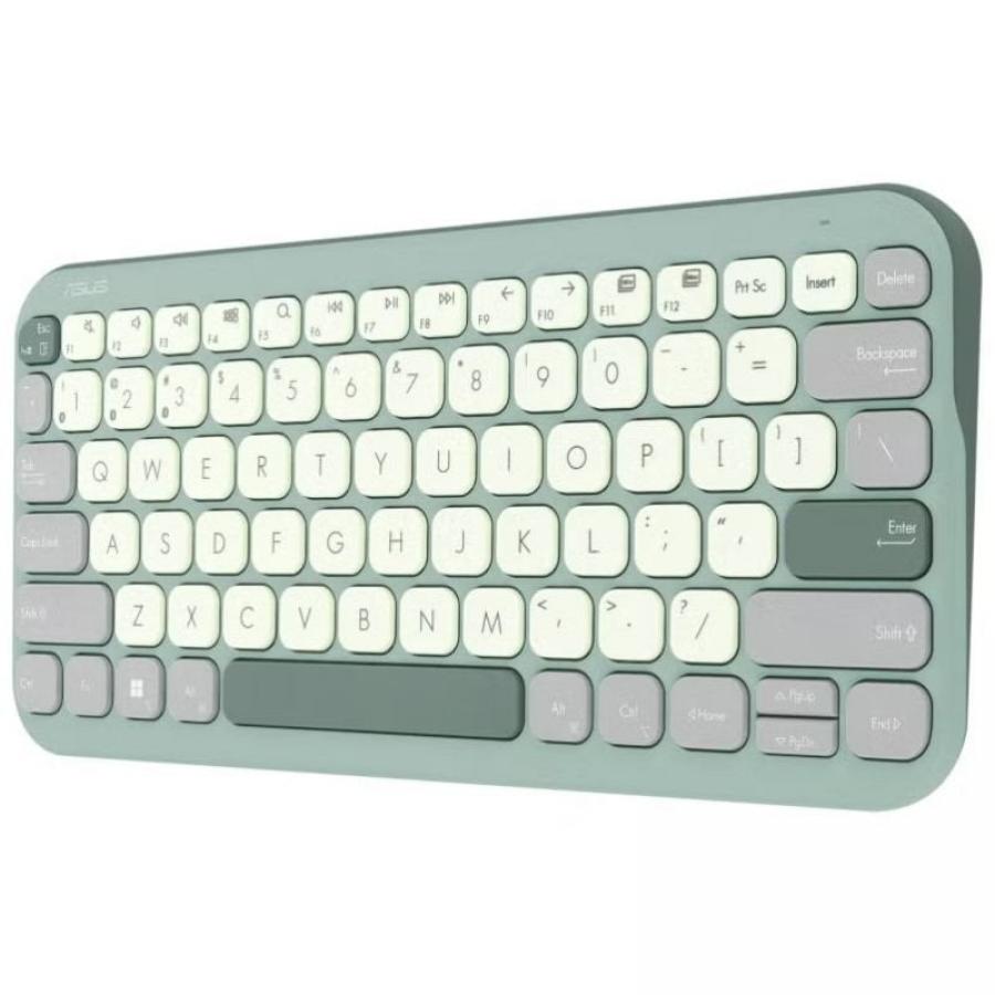 Teclado Inalámbrico Asus Marshmallow KW100/ Verde