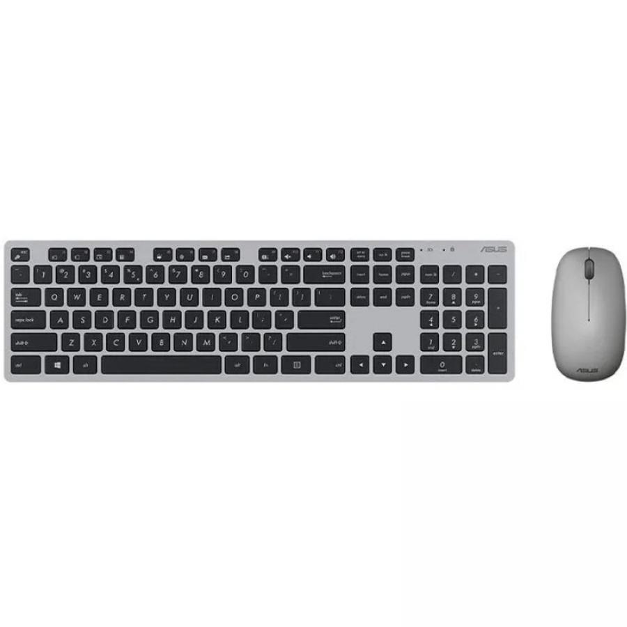 Teclado y Ratón Inalámbricos Asus W5000 Wireless/ Gris