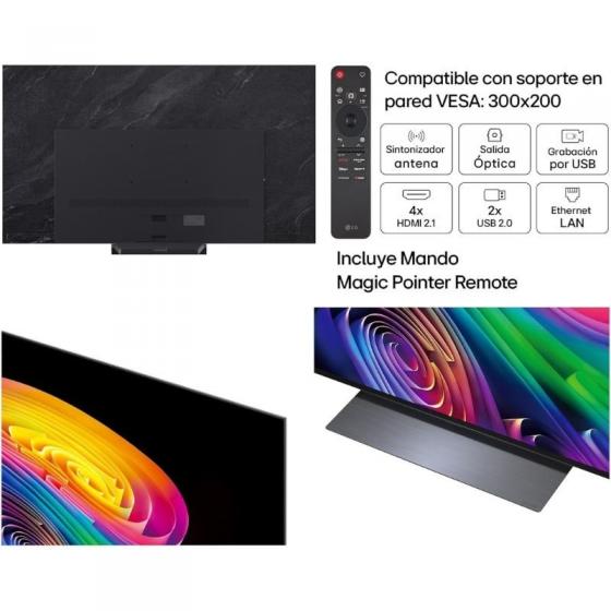 Televisor LG OLED evo AI C6 OLED42C64LA 42'/ Ultra HD 4K/ Smart TV/ WiFi