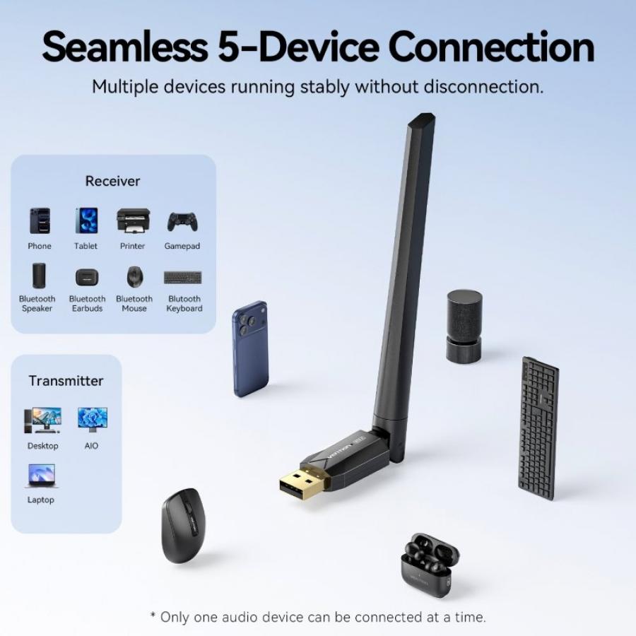 Adaptador USB - Bluetooth 6.0 Vention NAMB0