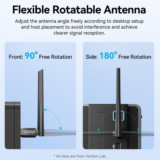 Adaptador USB - Bluetooth 6.0 Vention NAMB0