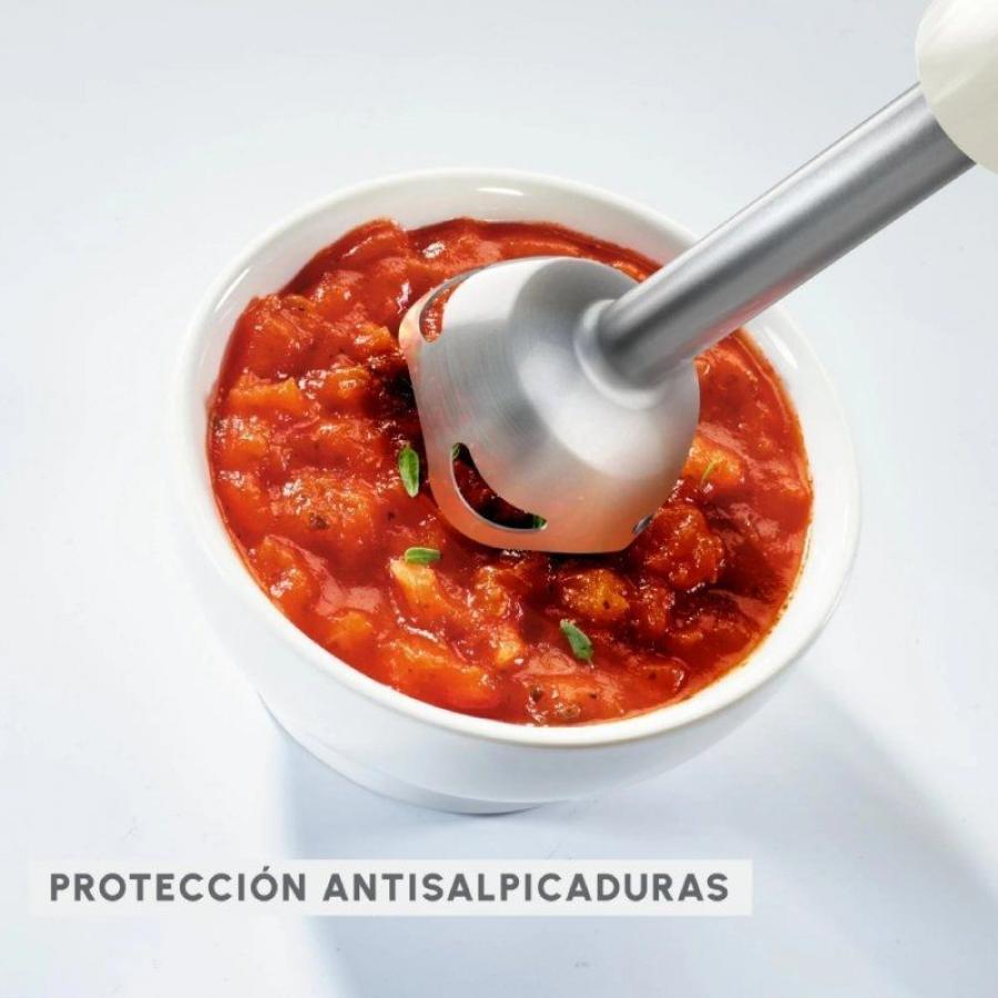 Batidora de mano Moulinex Quickchef/ 1000W/ 10 Velocidades/ Capacidad 800ml/ Incluye Varillas, Picadora y Vaso Medidor