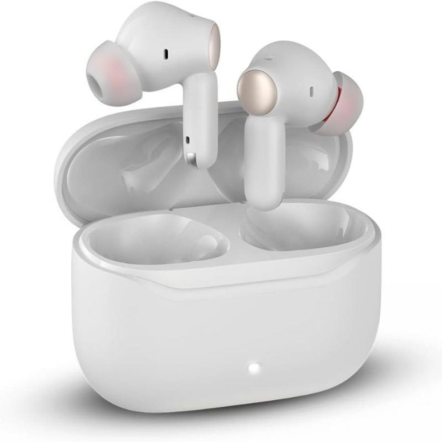 Auriculares Bluetooth SPC Ether 3 Pro con estuche de carga/ Autonomía 8h/ Blanco