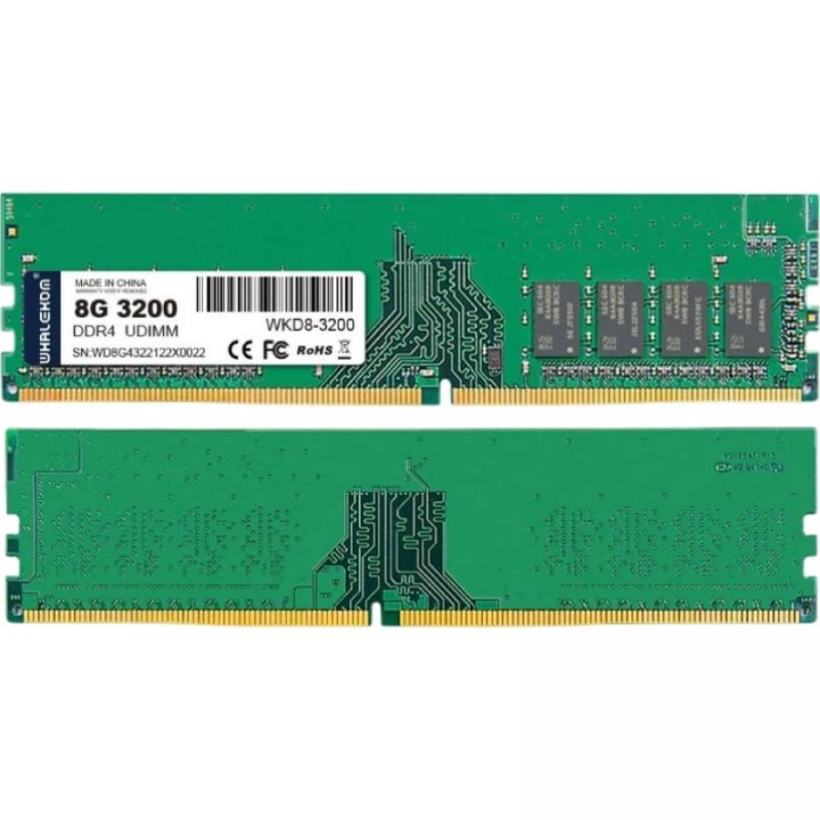 Memoria RAM Whalekom WK4UD32 8GB/ DDR4/ 3200MHz/ 1.2V/ UDIMM