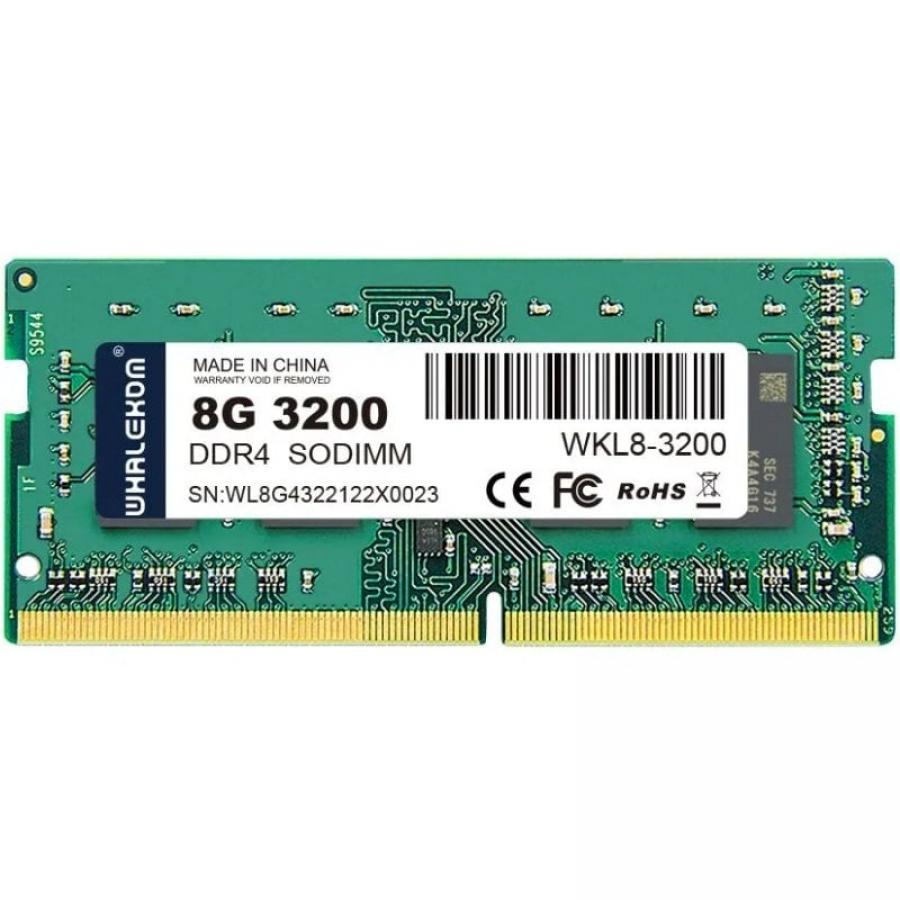 Memoria RAM Whalekom WK4SO32 8GB/ DDR4/ 3200MHz/ 1.2V/ CL19/ SODIMM