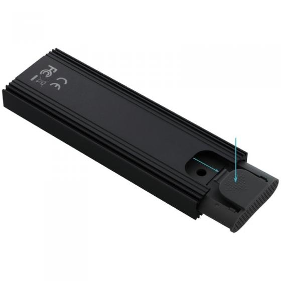 Caja Externa para Disco SSD M.2 NVMe TooQ TQE-2230B/ USB 3.1