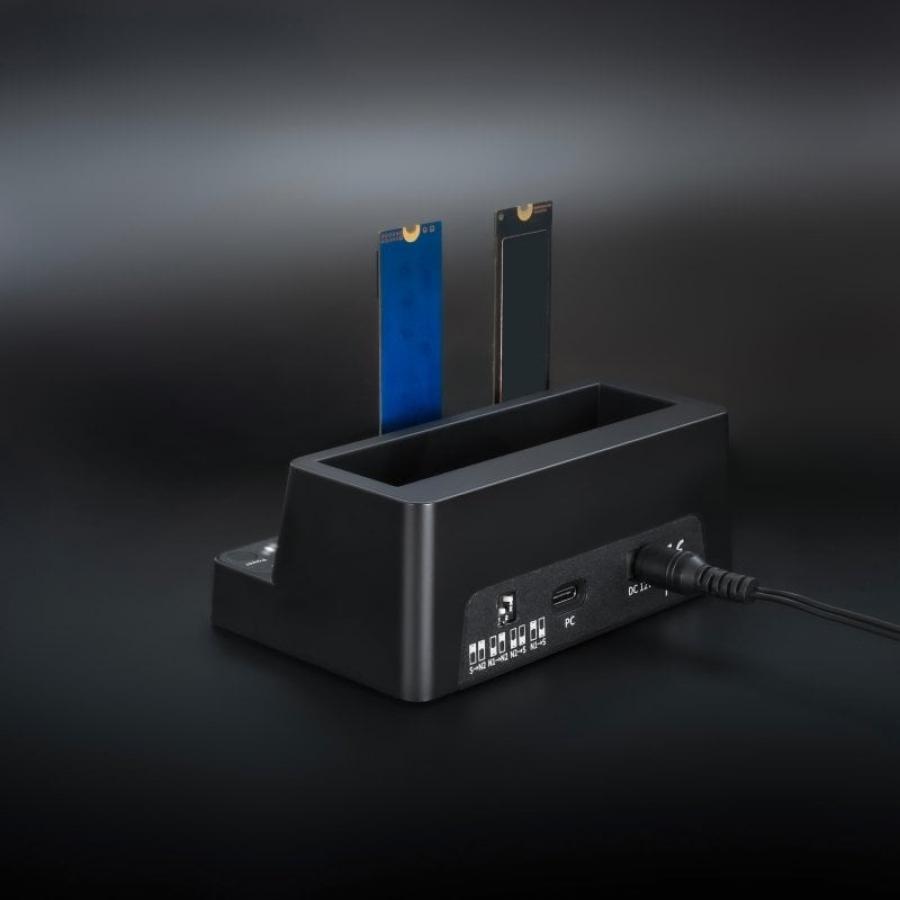 Docking Station para SSD M2 SATA/NVMe TooQ TQDS-502B