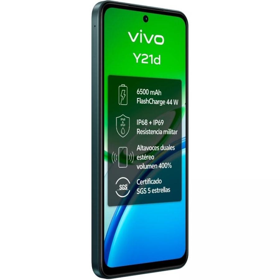 Smartphone Vivo Y21d 4GB/ 128GB/ 6.68'/ Verde
