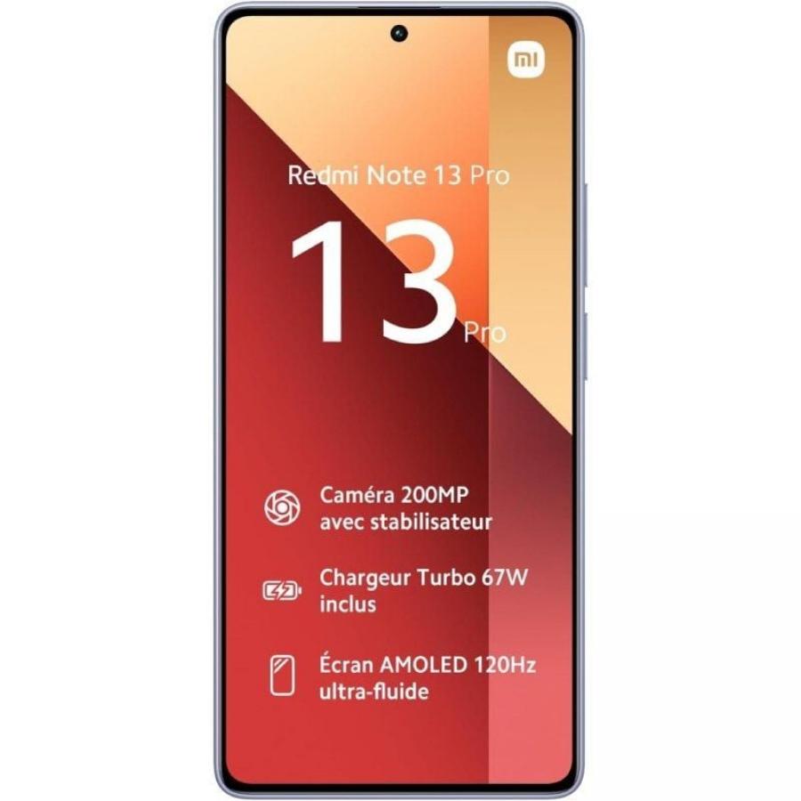 Smartphone Xiaomi Redmi Note 13 Pro NFC 8GB/ 256GB/ 6.67'/ Purpura