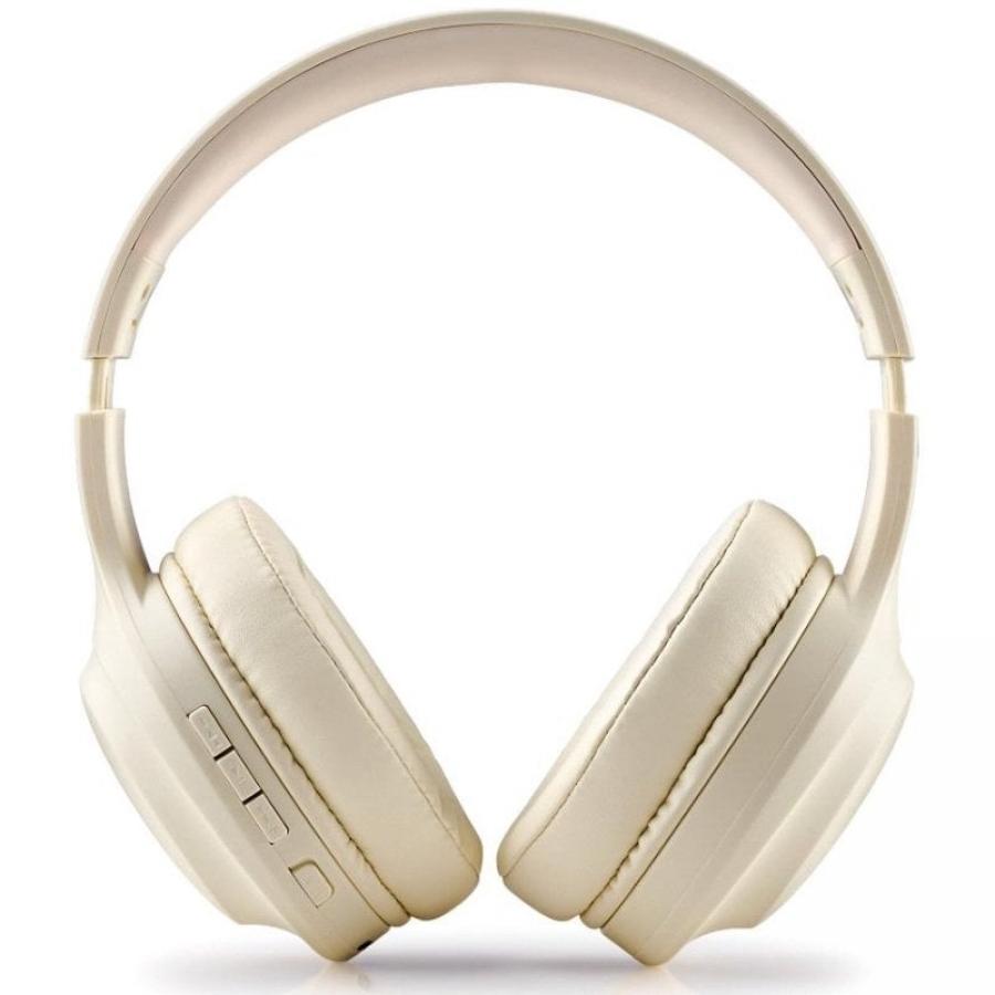 Auriculares Inalámbricos NGS Artica Glacier/ con Micrófono/ Bluetooth/ Beiges