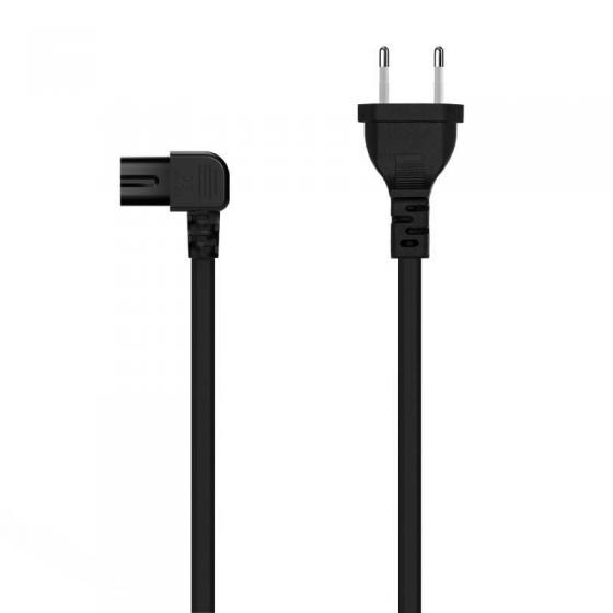 Cable Alimentación Forma 8 Aisens A132-0599 CEE7/16 Macho - C7 Hembra 3m Negro