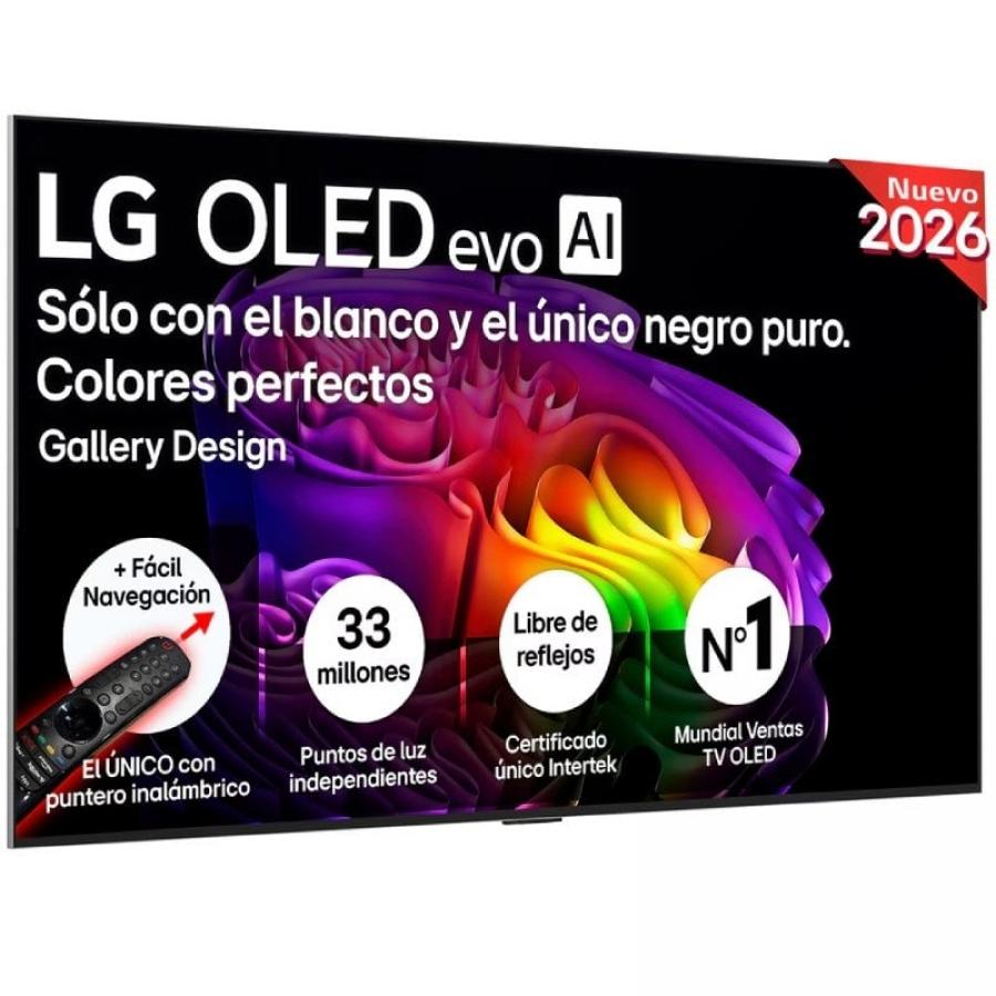 Televisor LG OLED Evo AI G6 OLED55G68LW 55'/ Ultra HD 4K/ Smart TV/ WiFi