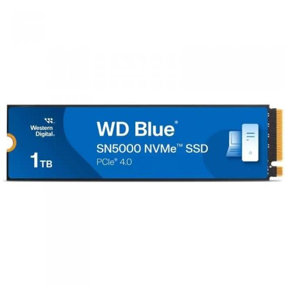 Disco SSD Western Digital WD Blue SN5000 1TB/ M.2 2280 PCIe Gen4/ Full Capacity