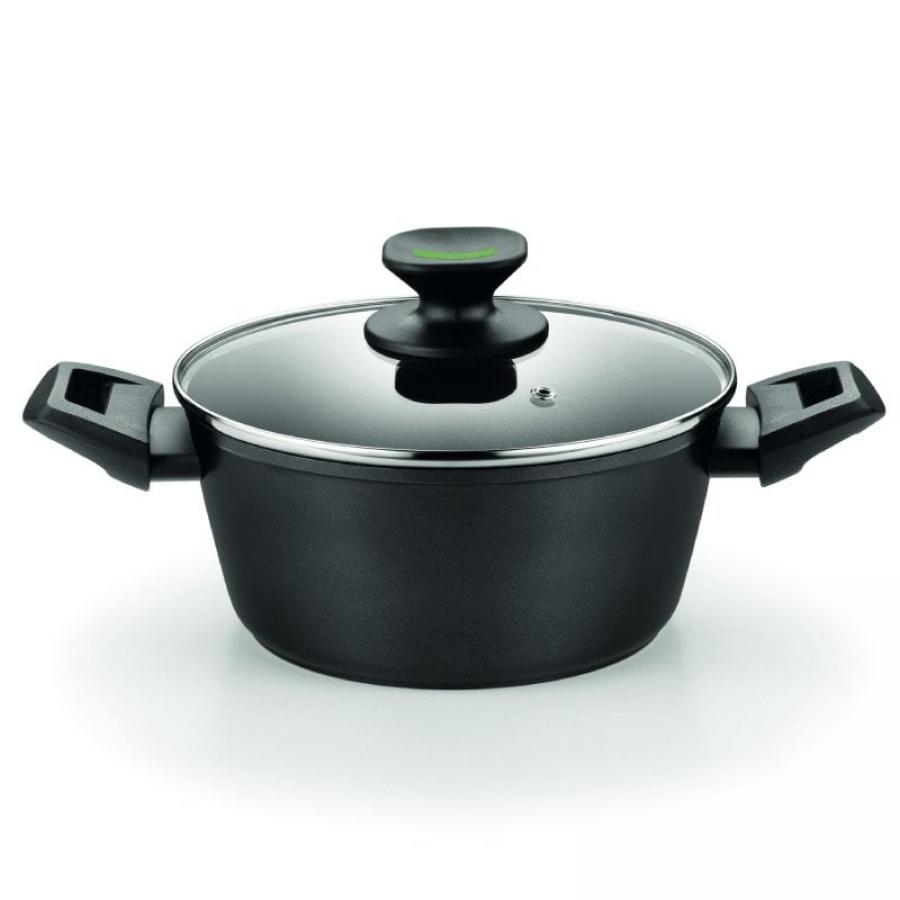 Cacerola Alta Monix Green M480320/ Ø20cm/ Aluminio forjado/ Apta para Inducción