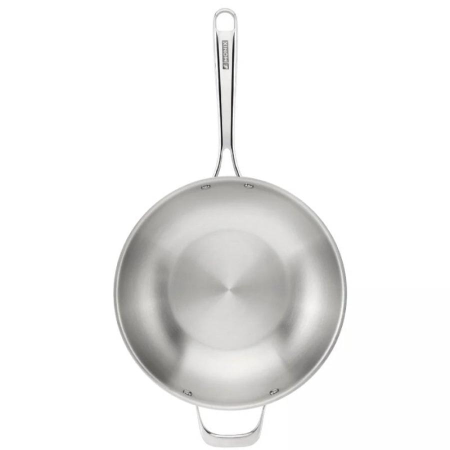 Sartén Monix Wok Planet Inox M212028/ Ø28cm/ Aluminio fundido/ Apta para Inducción